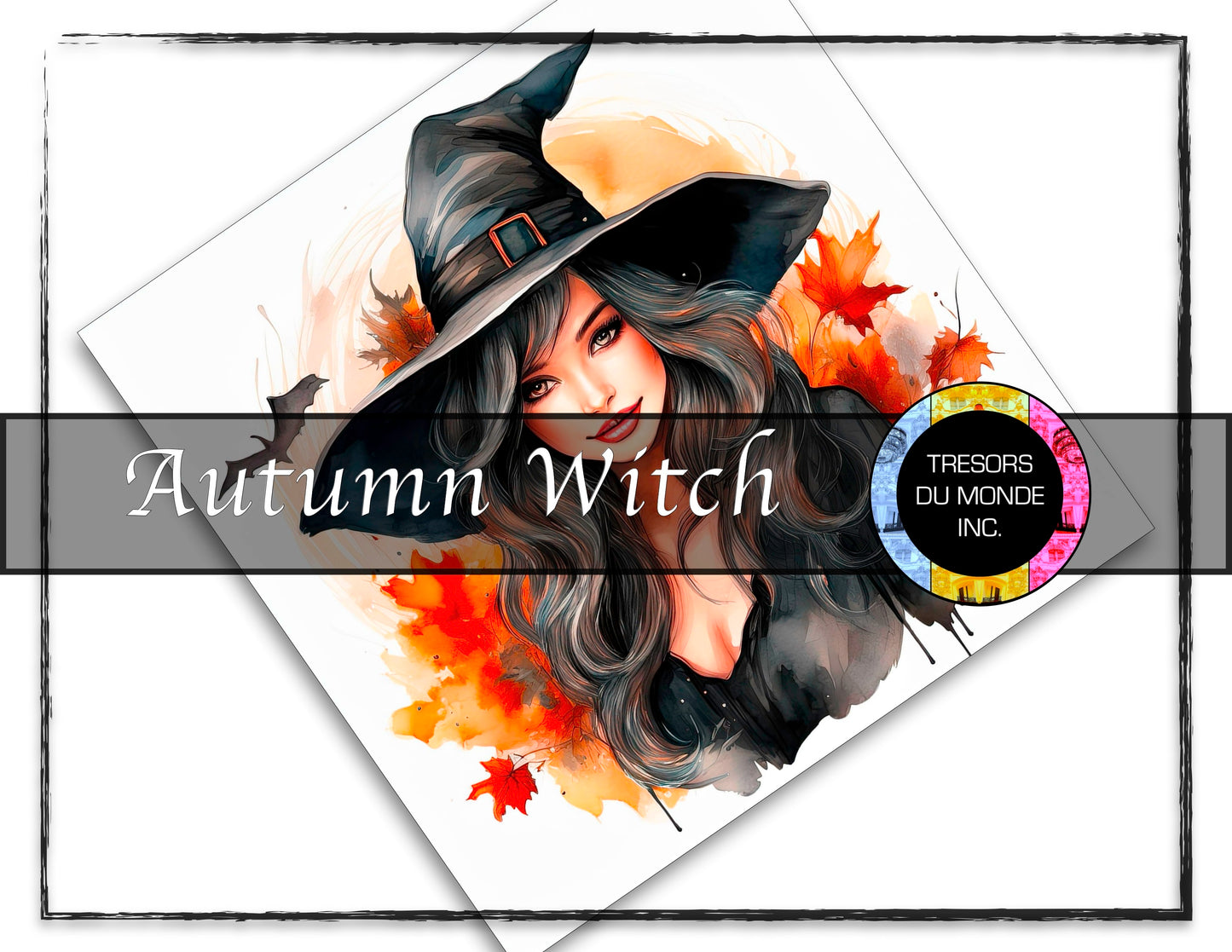 Autumn witches and witchers - High resolution digital solo images